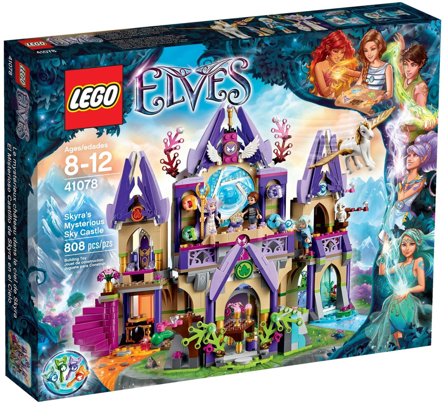 LEGO 41078 Skyra's Sky Castle: Elves Magic Portal Adventure