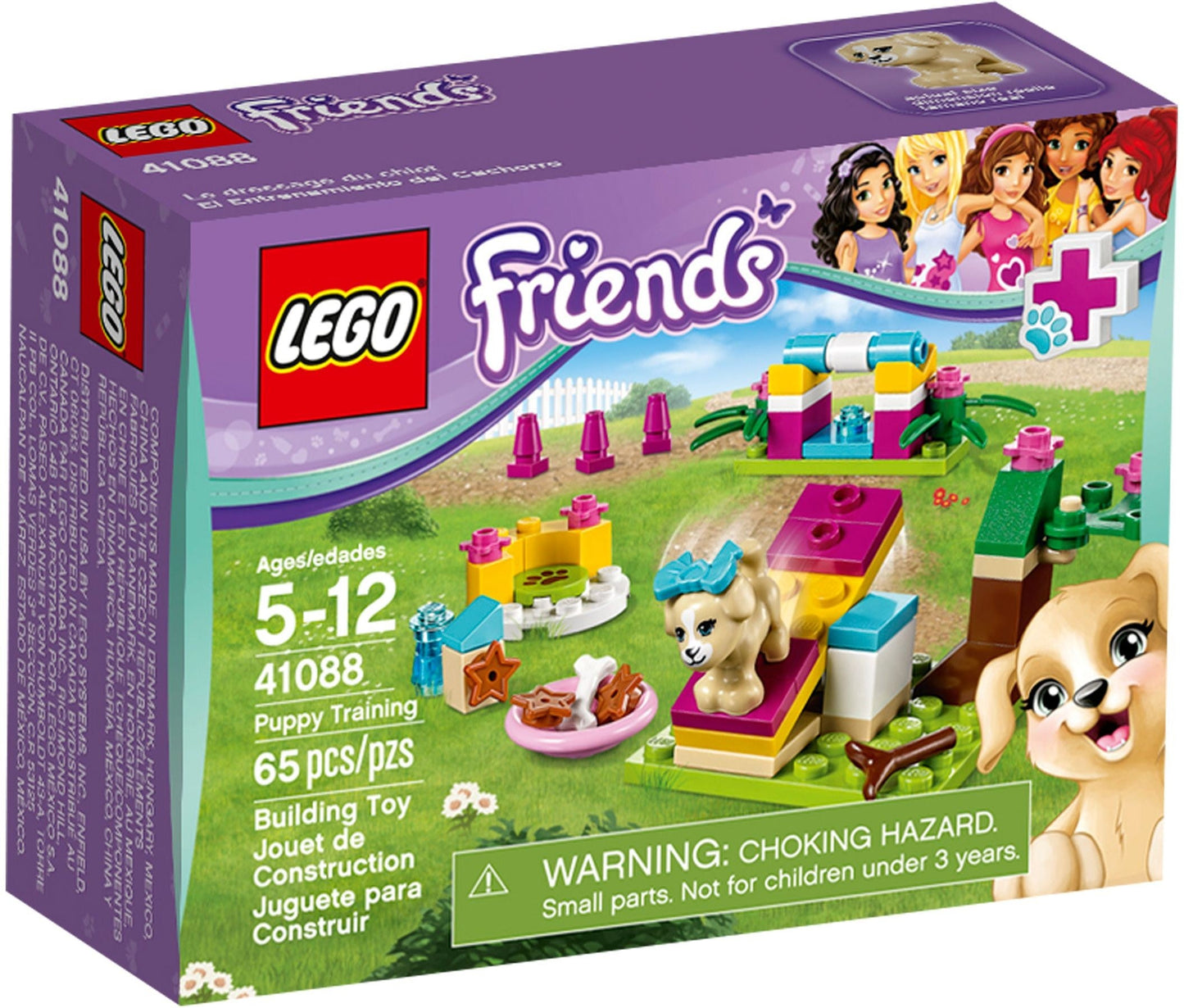 LEGO 41088 Puppy Training Play Set: Tricks, Agility & Care