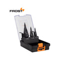 Frost 3 Piece HSS Step Drill Set
