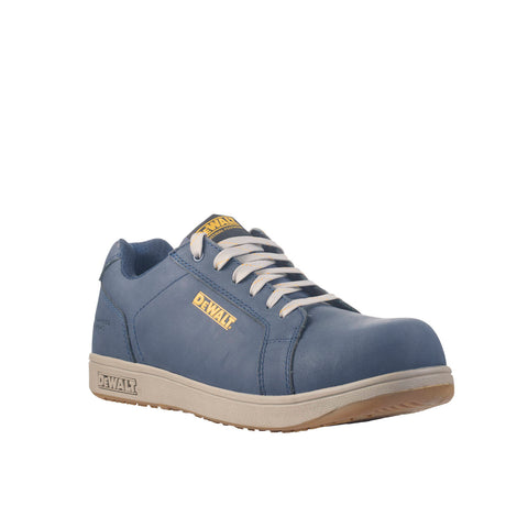 DeWALT Navy Milbank Composite Toe Safety Work Shoe Size 8 - Water Resistant Nubuck, SRC