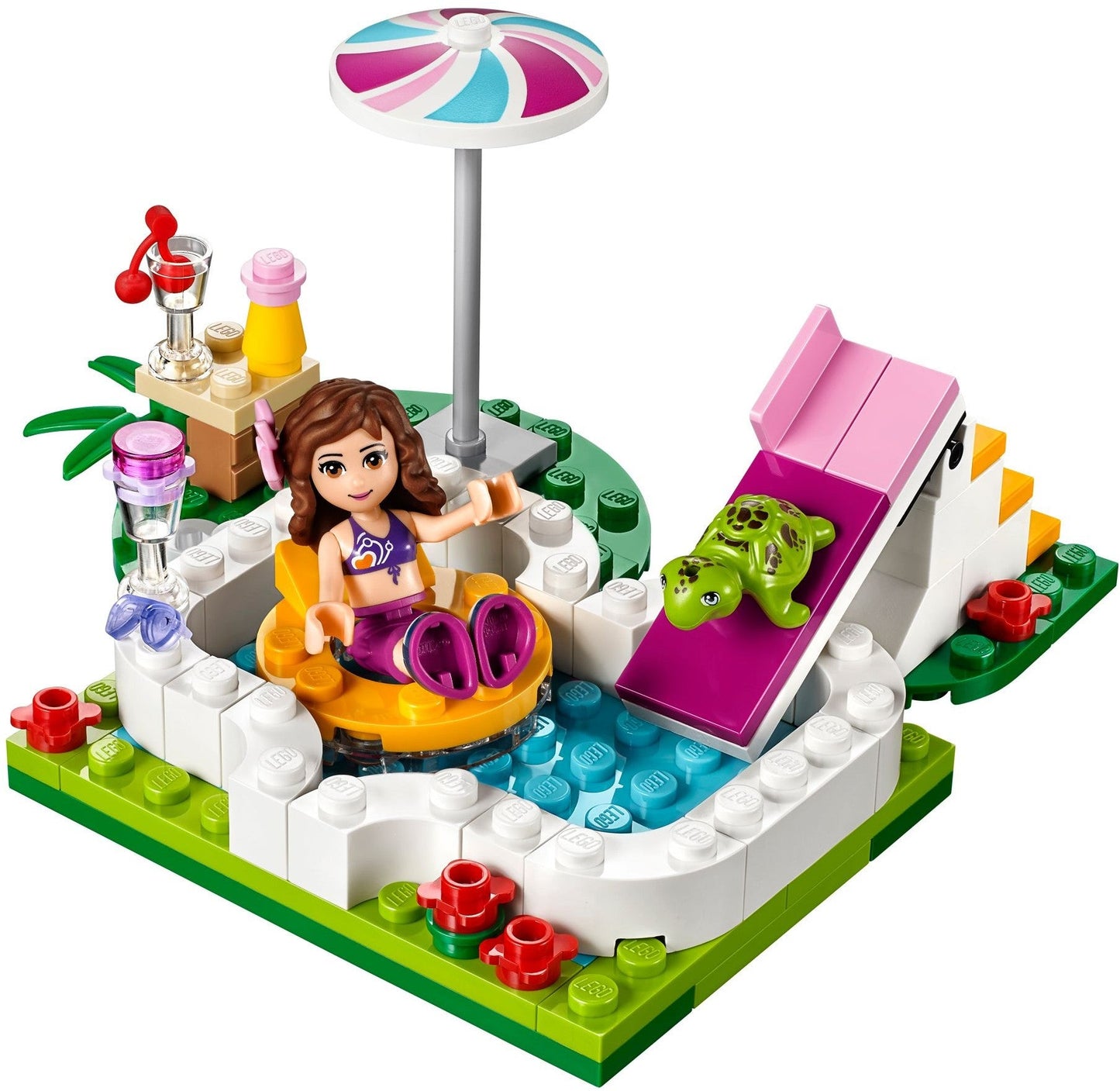 LEGO 41090 Olivia's Garden Pool & Slide - Summer Fun