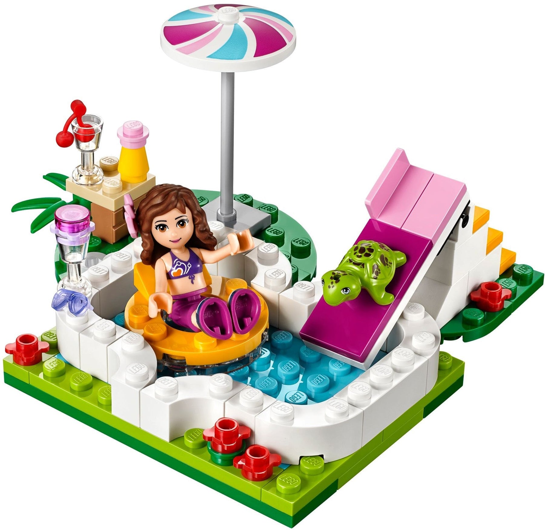 LEGO 41090 Olivia's Garden Pool & Slide - Summer Fun - SuperSaverAU - view 2