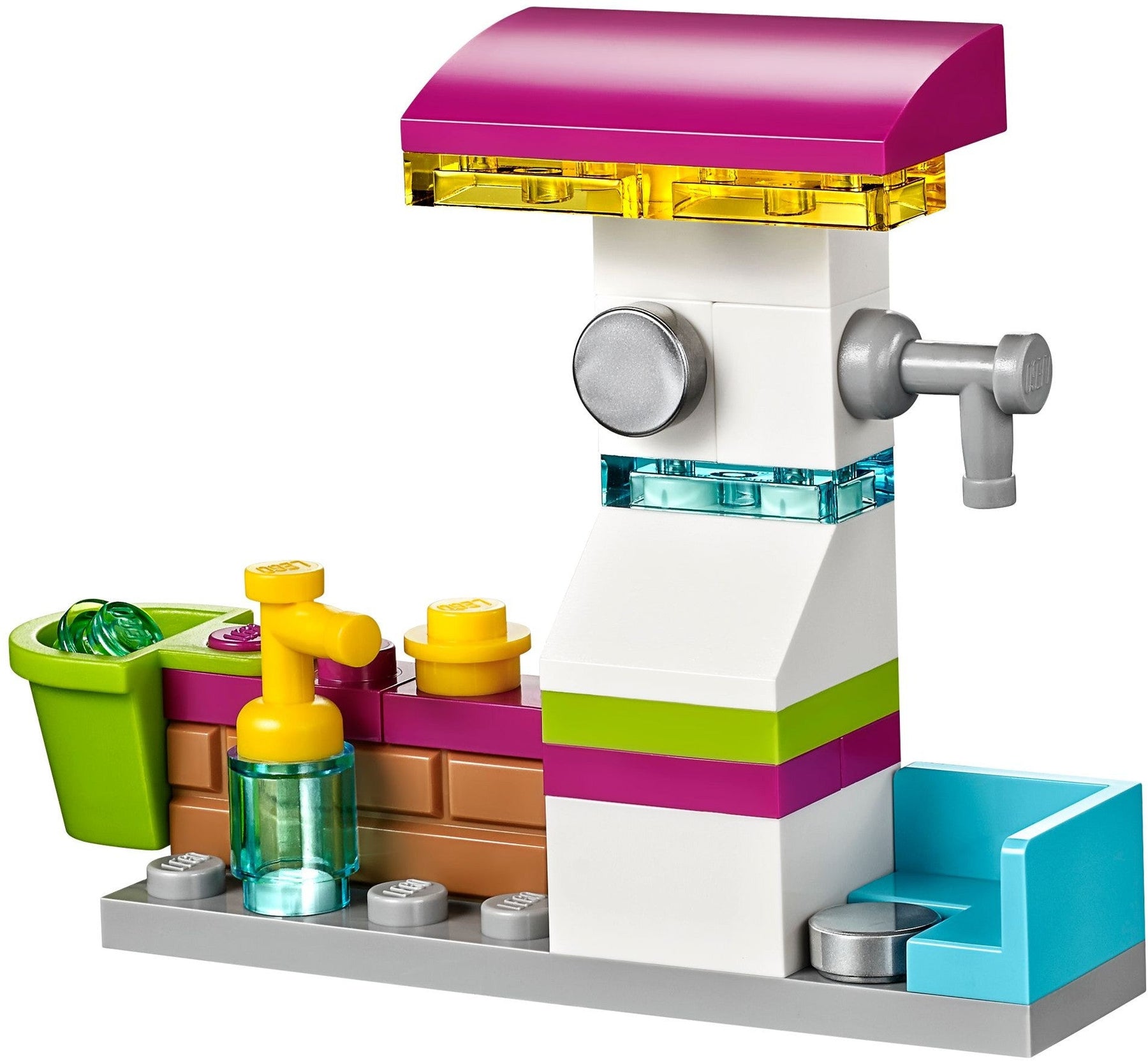 LEGO 41091 Mia's Roadster: Heartlake City Car & Gas Station Playset - SuperSaverAU - view 3