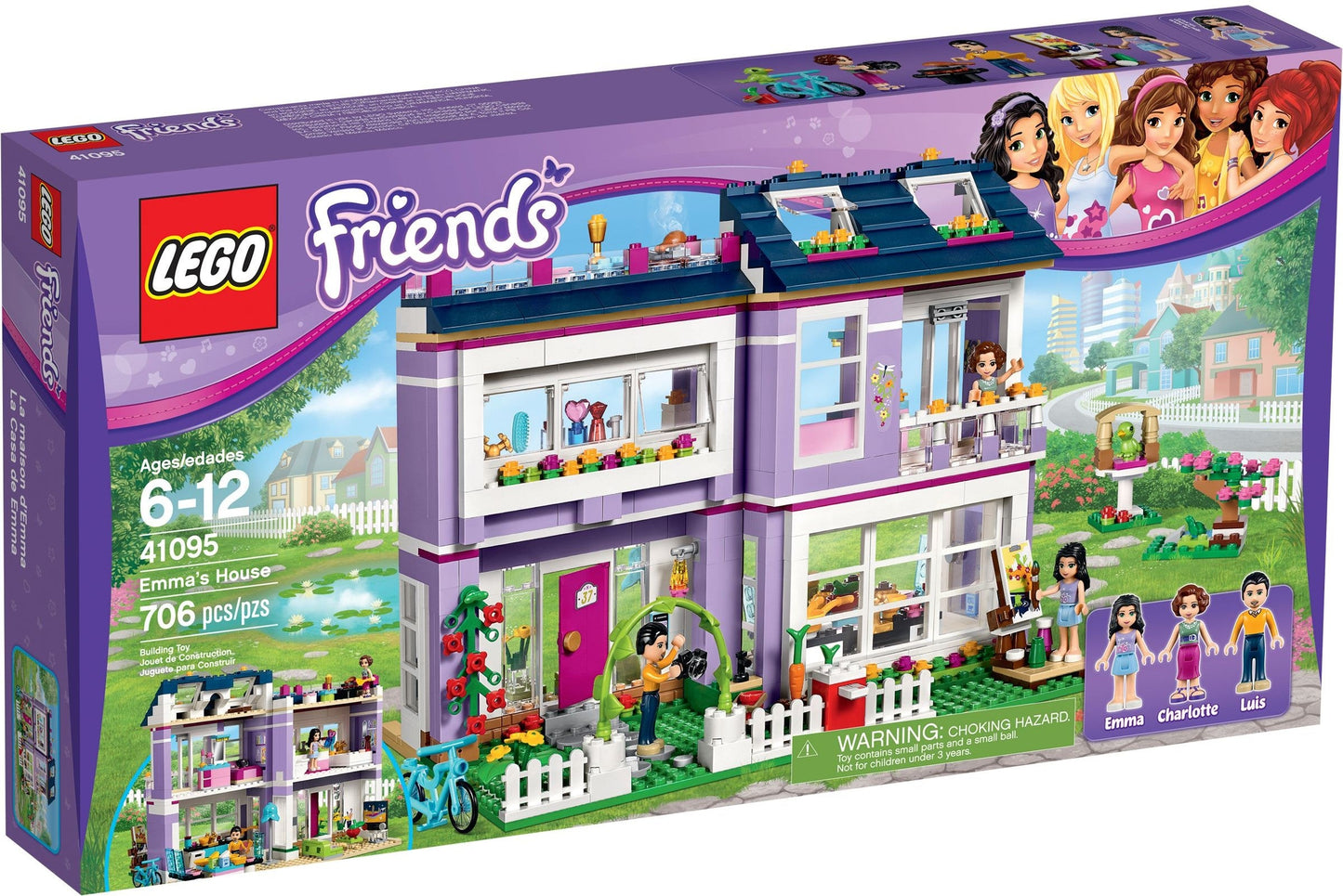 LEGO 41095 Emma's House: Build, Customize & Hang Out!