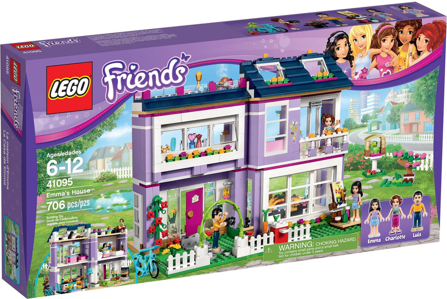 LEGO 41095 Emma's House: Build, Customize & Hang Out! - SuperSaverAU - view 1