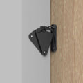Rolltrak Barn Door Latch - Black Matte - 62mm - Powder Coated Steel - Easy Install - SuperSaverAU - view 3