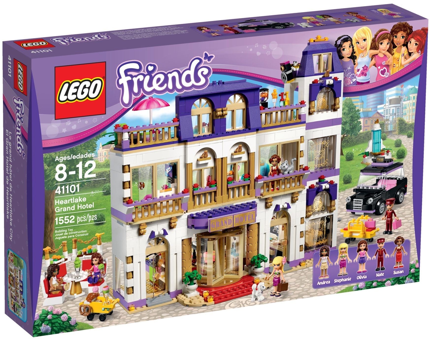 LEGO 41101 Heartlake Grand Hotel: Build, Play, & Stay! - SuperSaverAU - view 1