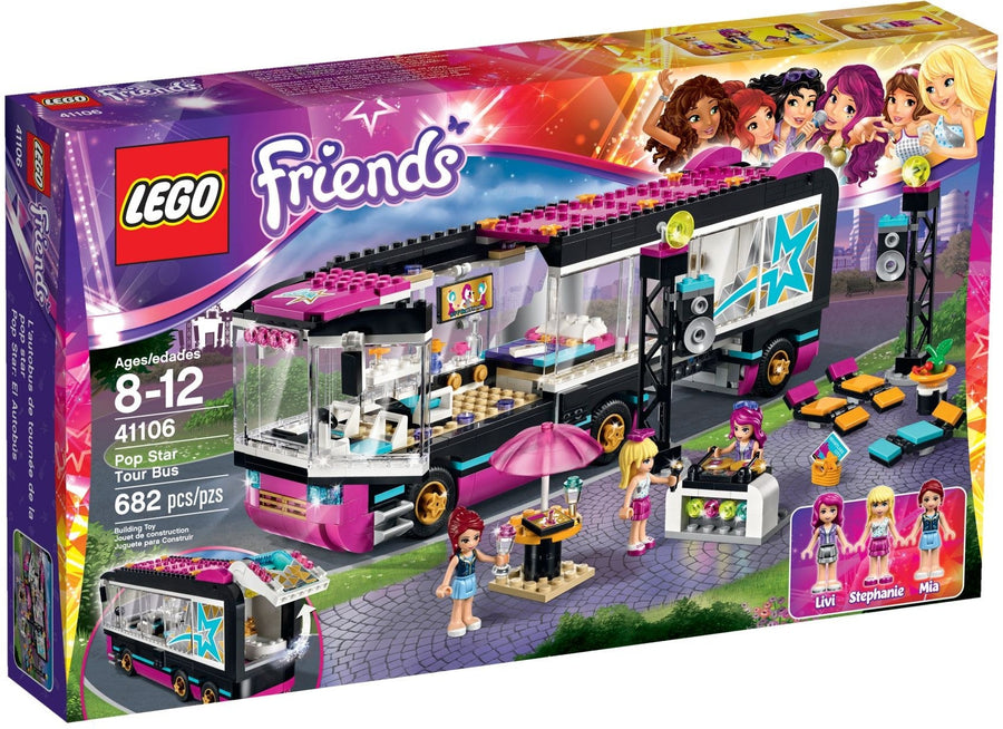 LEGO 41106 Pop Star Tour Bus: Livi's Rockin' Road Trip - SuperSaverAU - view 1