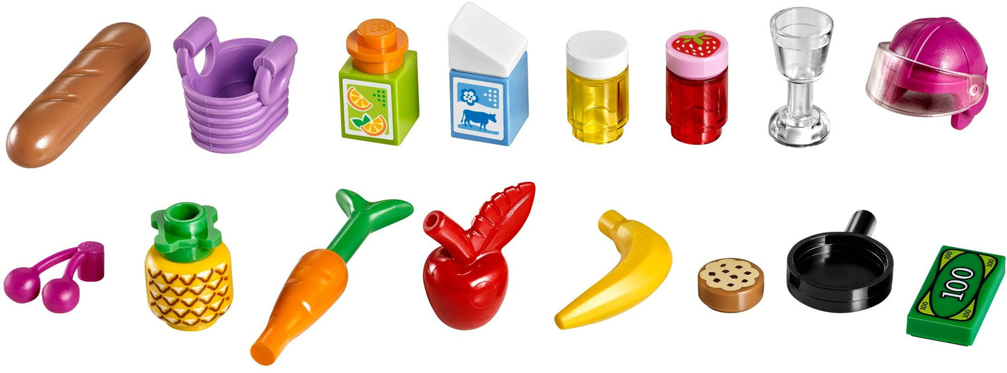 LEGO 41108 Heartlake Food Market: Grocery Store & Delivery Fun