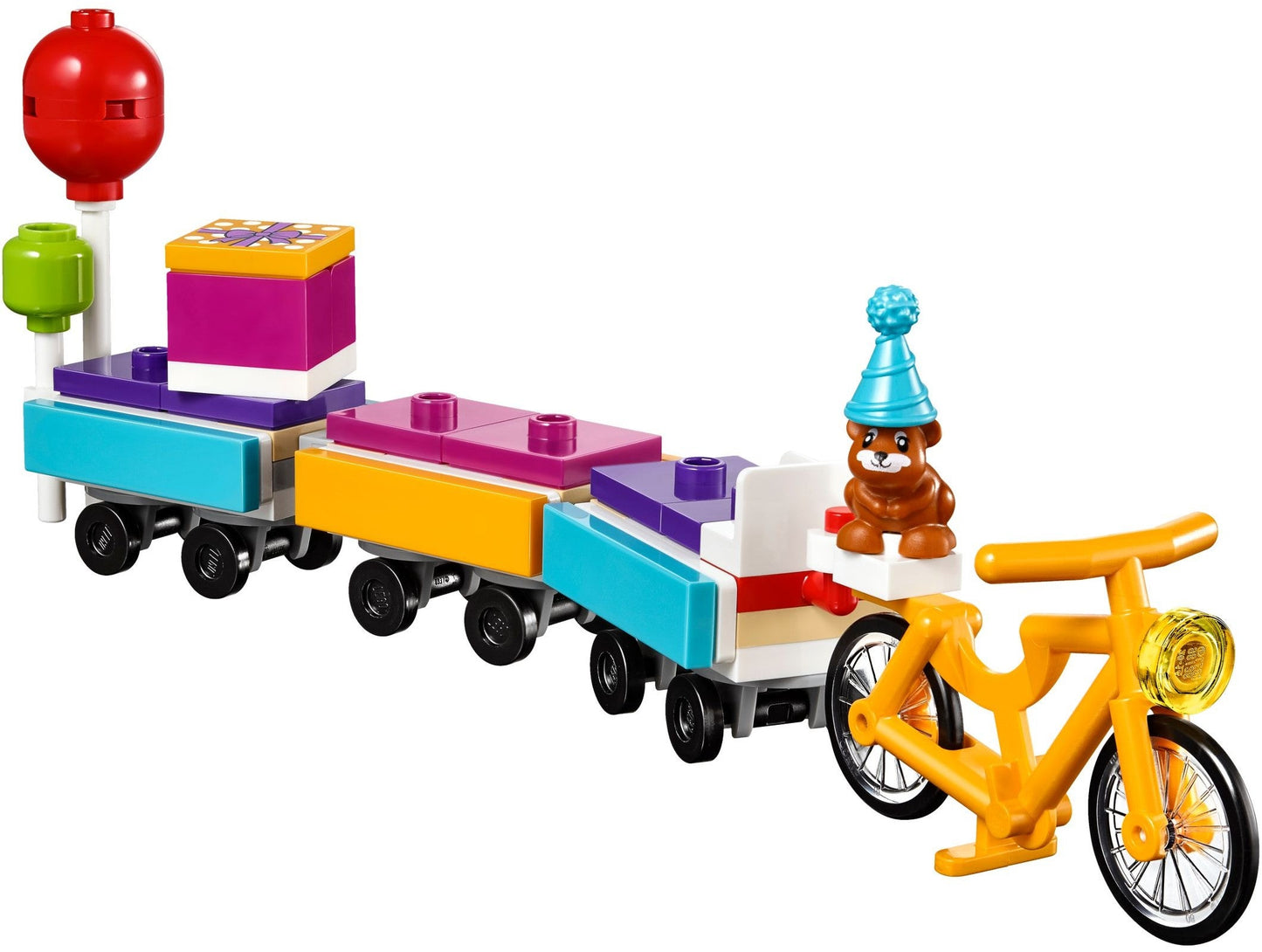LEGO 41111 Party Train: Hamsters Birthday Ride with Stephanie