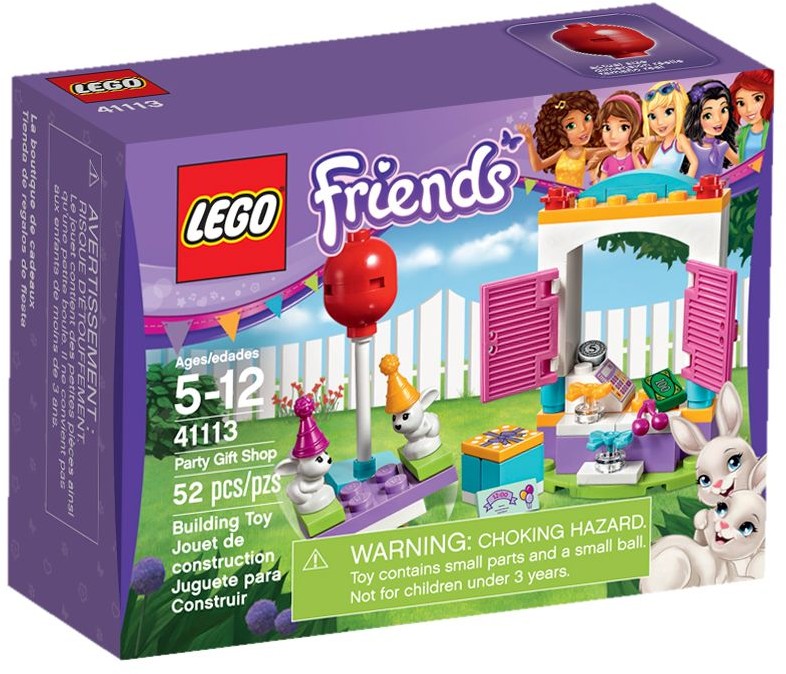 LEGO 41113 Baby Bunnies' Party Gift Shop Playset - SuperSaverAU - view 1