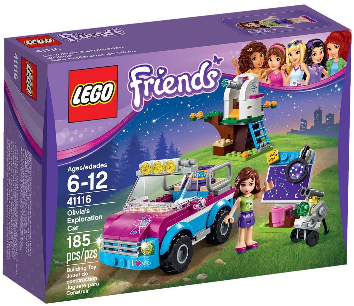 LEGO 41116 Olivia's Exploration Car & Observatory - SuperSaverAU - view 1