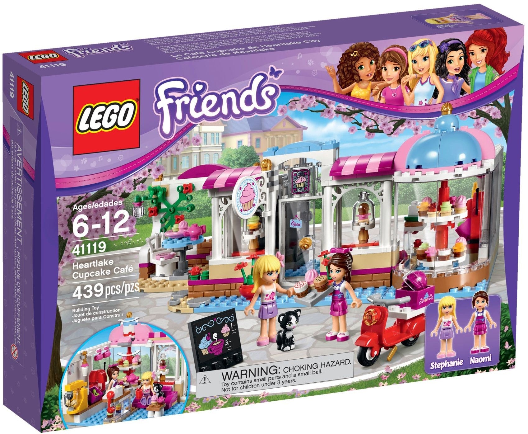 LEGO 41119 Heartlake Cupcake Cafe: Build, Bake & Deliver! - SuperSaverAU - view 1