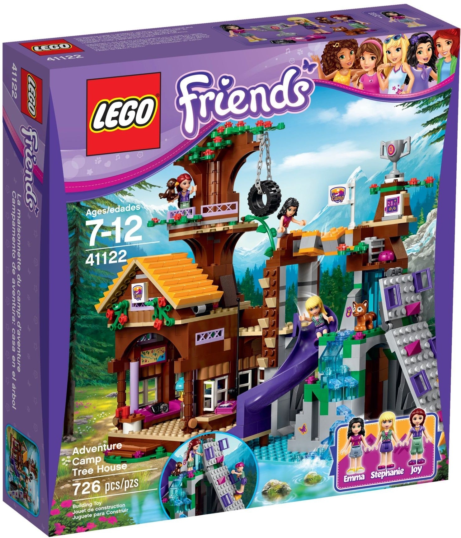 LEGO 41122 Adventure Camp Tree House: Build, Climb & Explore! - SuperSaverAU - view 1