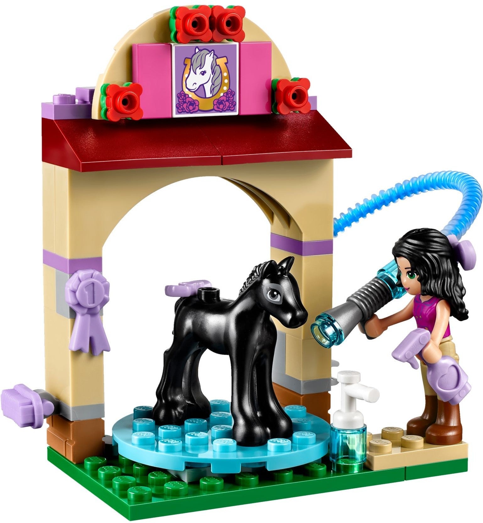 LEGO 41123 Foal's Washing Station: Pamper Emma's Pony - SuperSaverAU - view 2