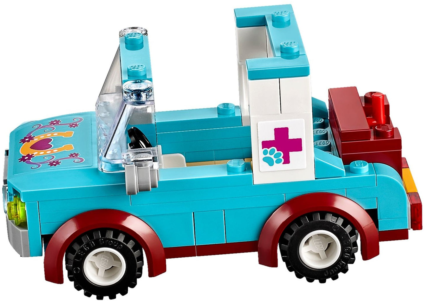 LEGO 41125 Horse Vet Trailer: Rescue & Care for Injured Ponies