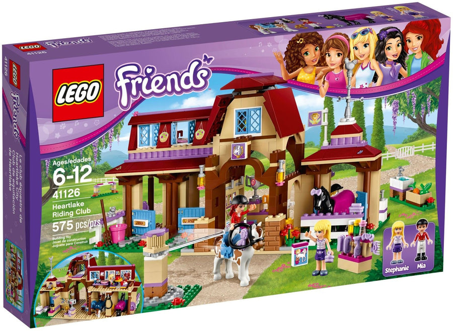 LEGO 41126 Heartlake Riding Club Horse Stable Playset - SuperSaverAU - view 1