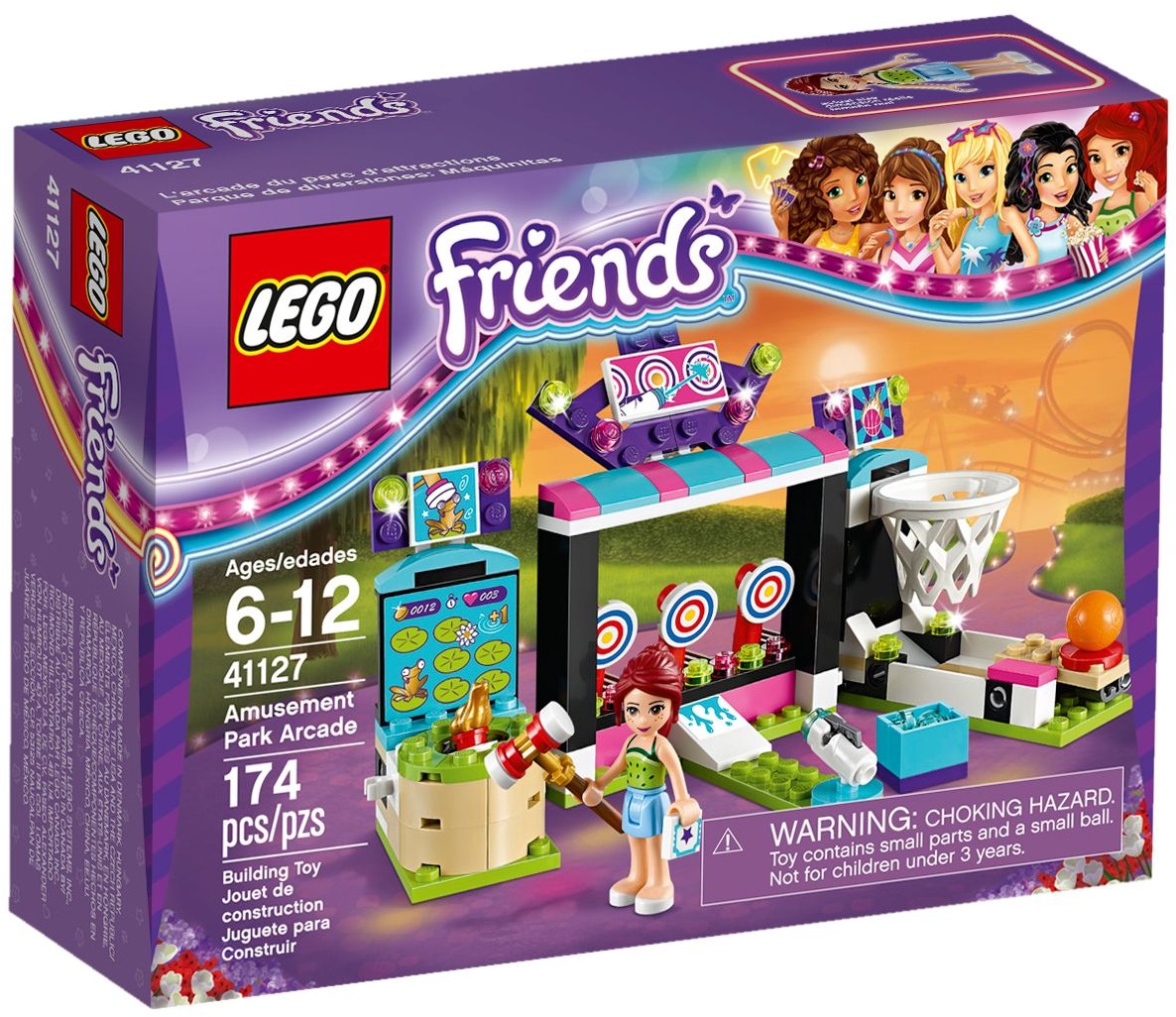 LEGO 41127 Amusement Park Arcade Games with Mini-doll Figure - SuperSaverAU - view 1