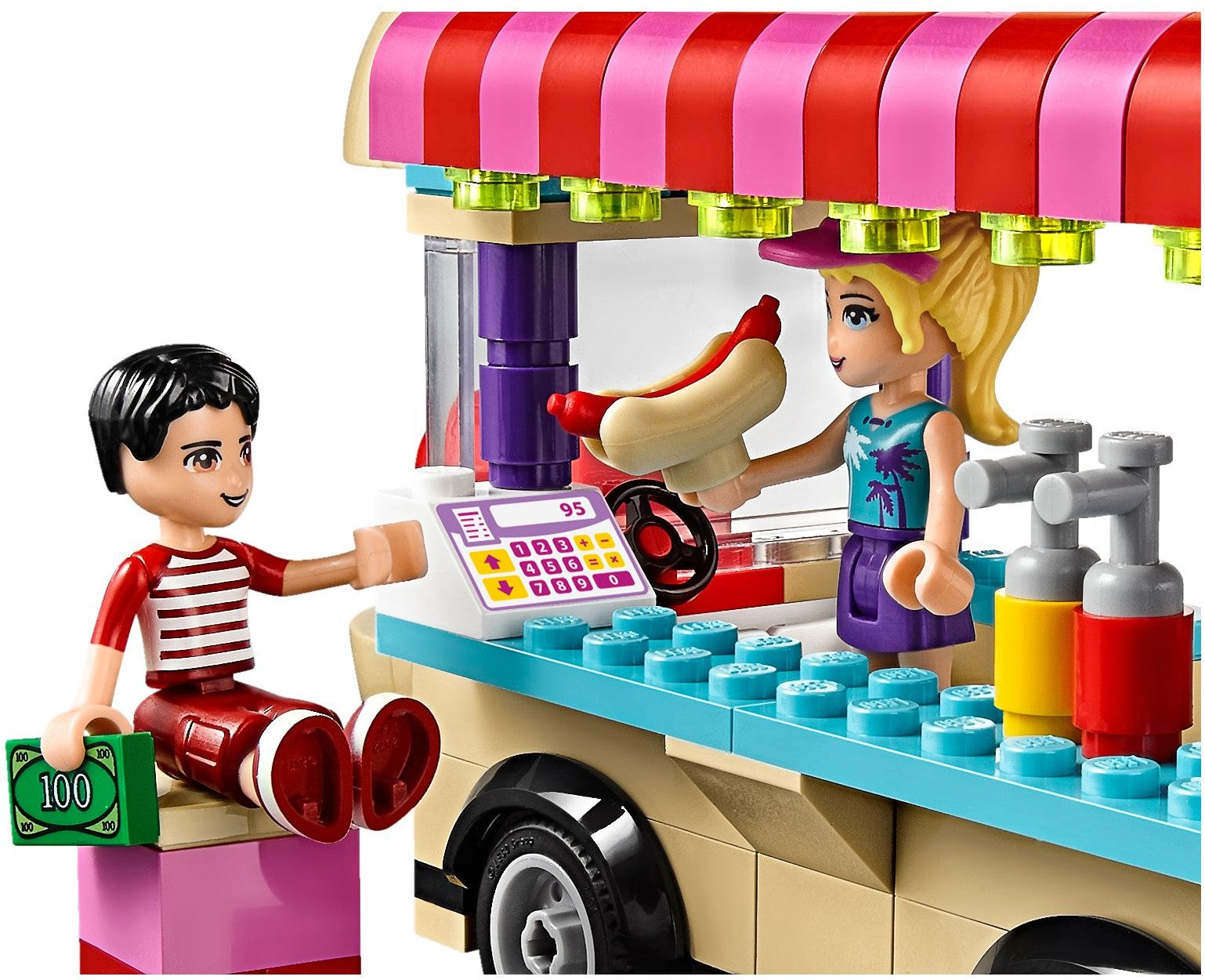LEGO 41129 Friends Amusement Park Hot Dog Van- Auzzi Store