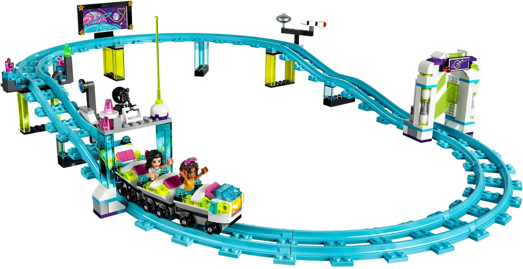 LEGO 41130 Amusement Park Roller Coaster & Ferris Wheel - SuperSaverAU - view 4