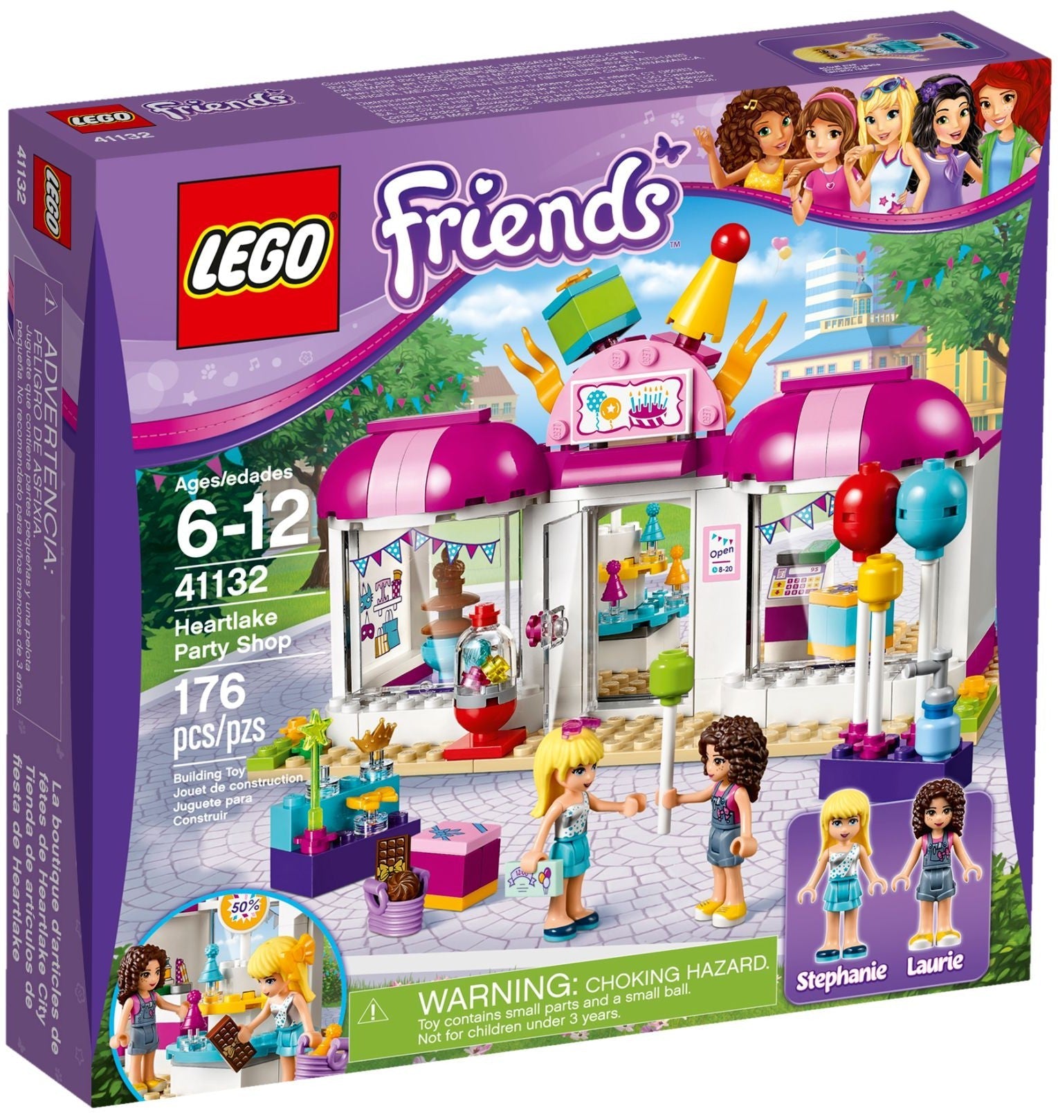 LEGO 41132 Heartlake Party Shop: Balloons, Gifts & Fun! - SuperSaverAU - view 1