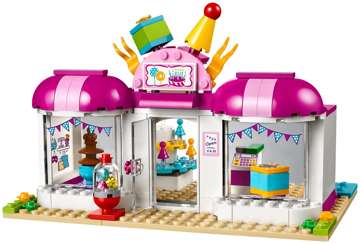 LEGO 41132 Heartlake Party Shop: Balloons, Gifts & Fun!