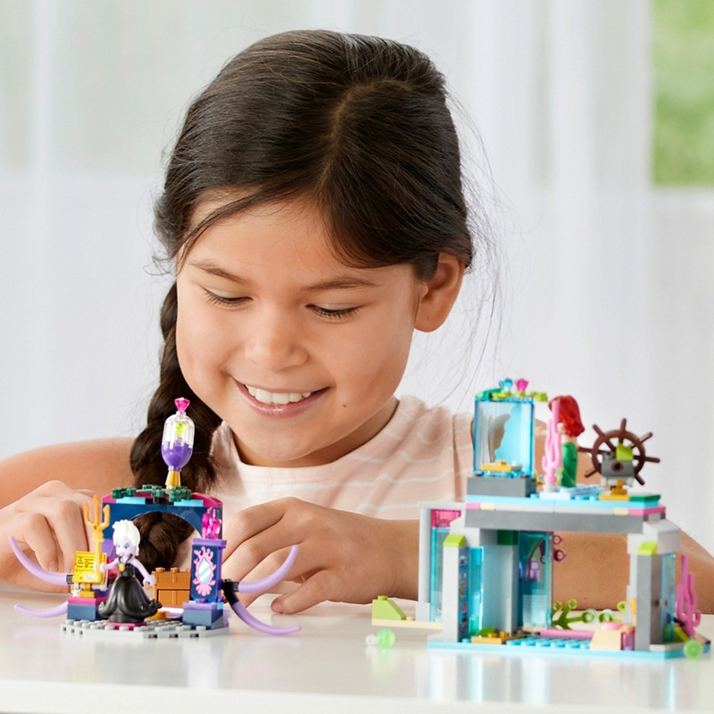LEGO 41145 Ariel’s Magical Cave Transformation with Ursula & Flounder