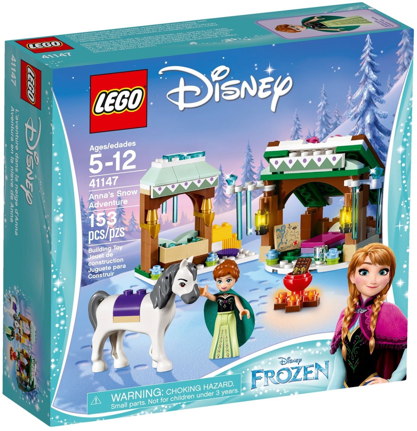 LEGO 41147 Anna's Snow Adventure Campfire Playset