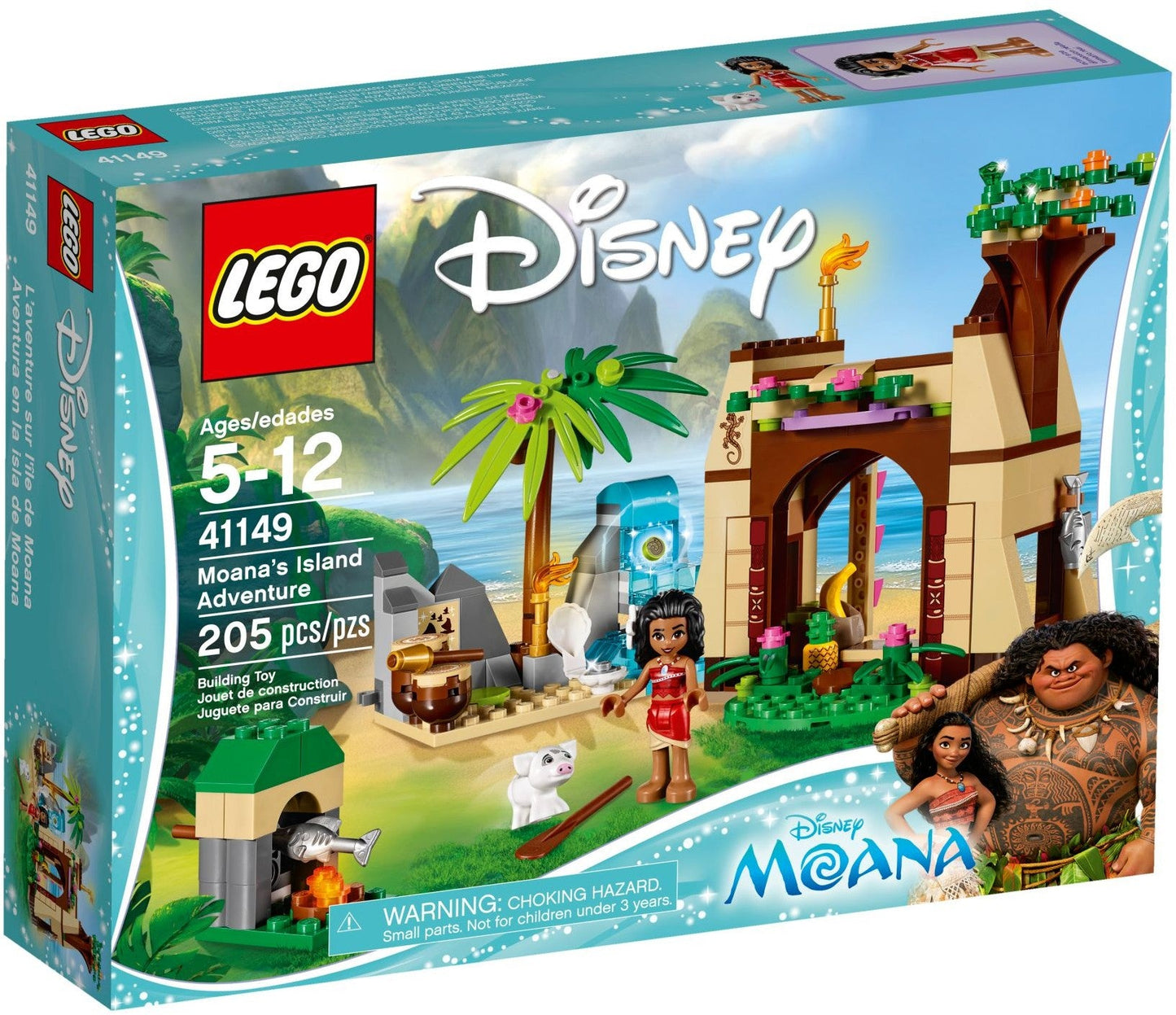 LEGO 41149 Moana’s Island Home & Waterfall Adventure