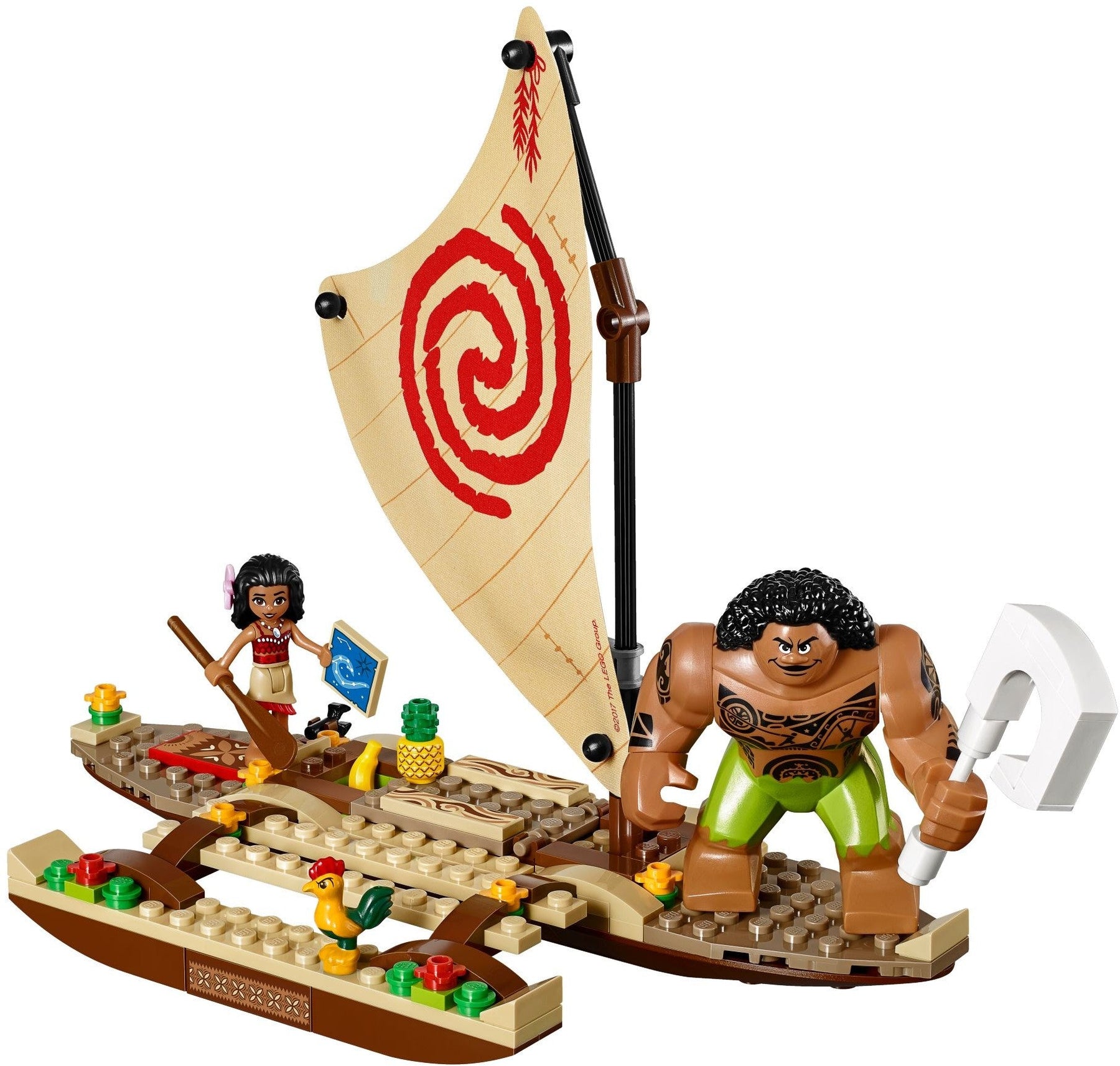 LEGO 41150 Moana’s Ocean Voyage Boat & Te Fiti Island - SuperSaverAU - view 4