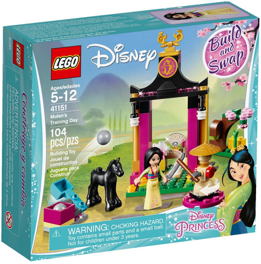 LEGO 41151 Mulan's Training Day: Temple, Khan & Accessories