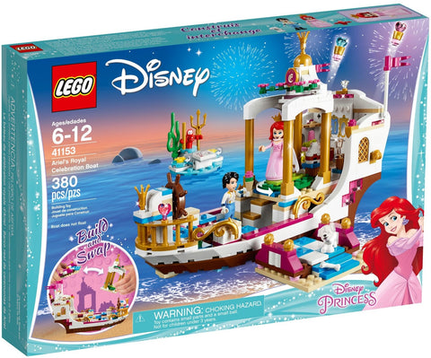 LEGO 41153 Ariel's Royal Celebration Boat - Disney Princess Wedding Ship - SuperSaverAU - view 1