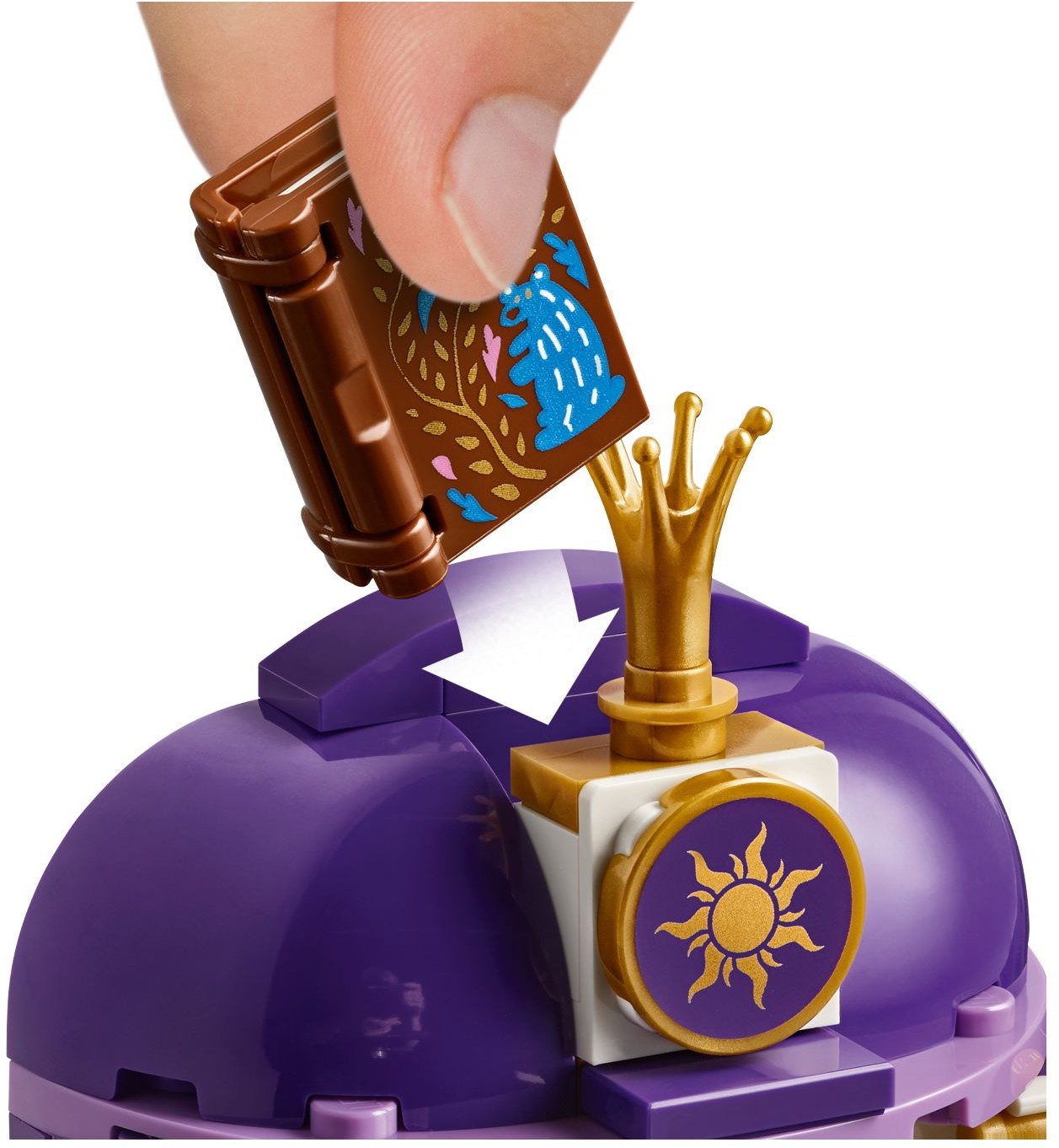 LEGO 41156 Rapunzel's Castle Bedroom - Disney Princess Set - SuperSaverAU - view 3