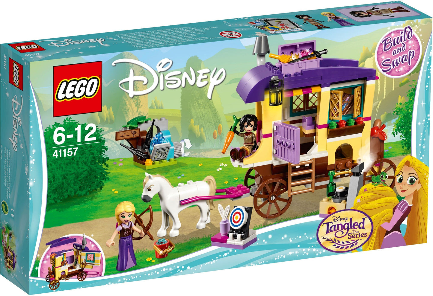 LEGO 41157 Rapunzel's Caravan - Disney Princess Adventure Toy