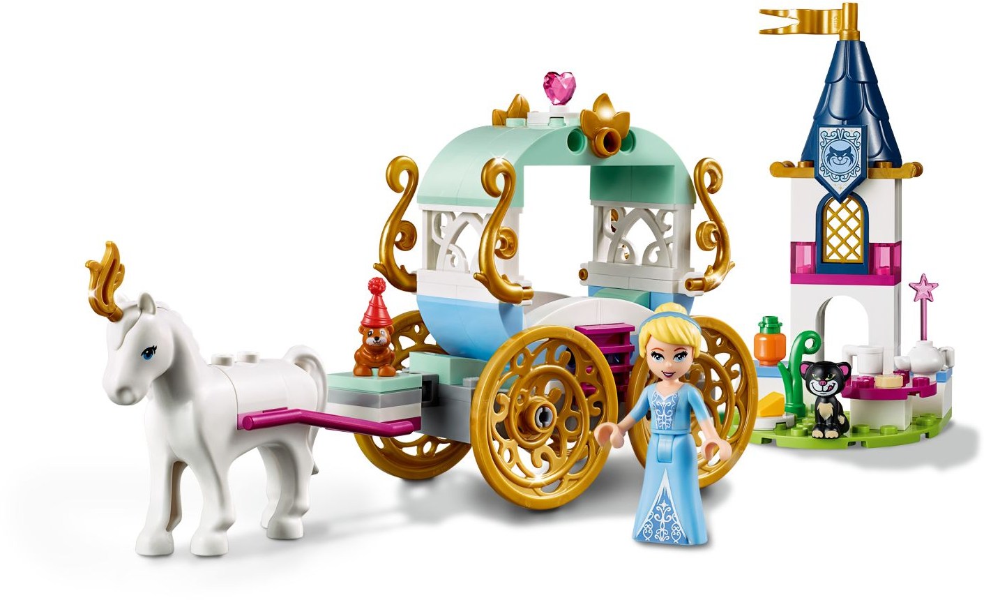 LEGO 41159 Cinderella's Carriage Ride | Disney Princess 4+ Set - SuperSaverAU - view 2