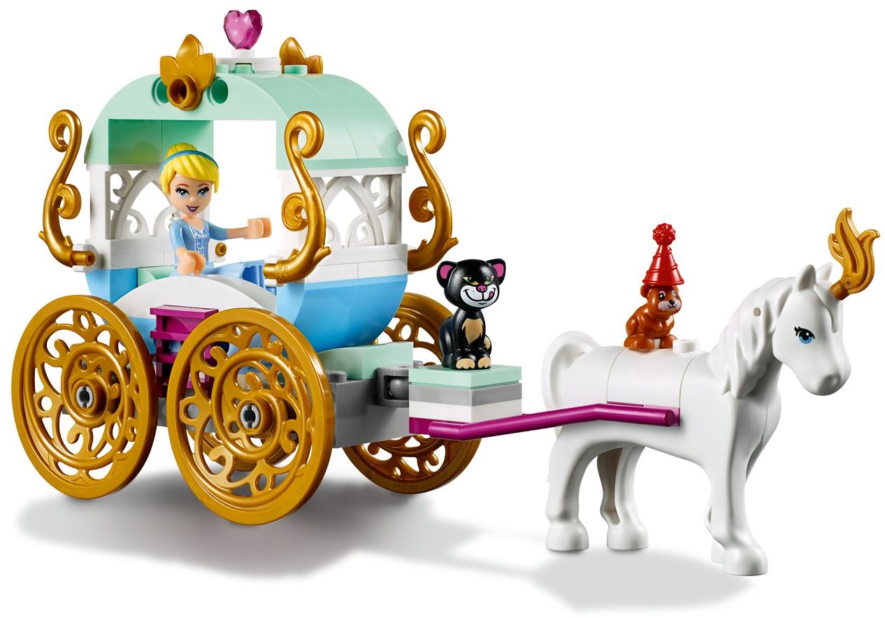 LEGO 41159 Cinderella's Carriage Ride | Disney Princess 4+ Set - SuperSaverAU - view 3