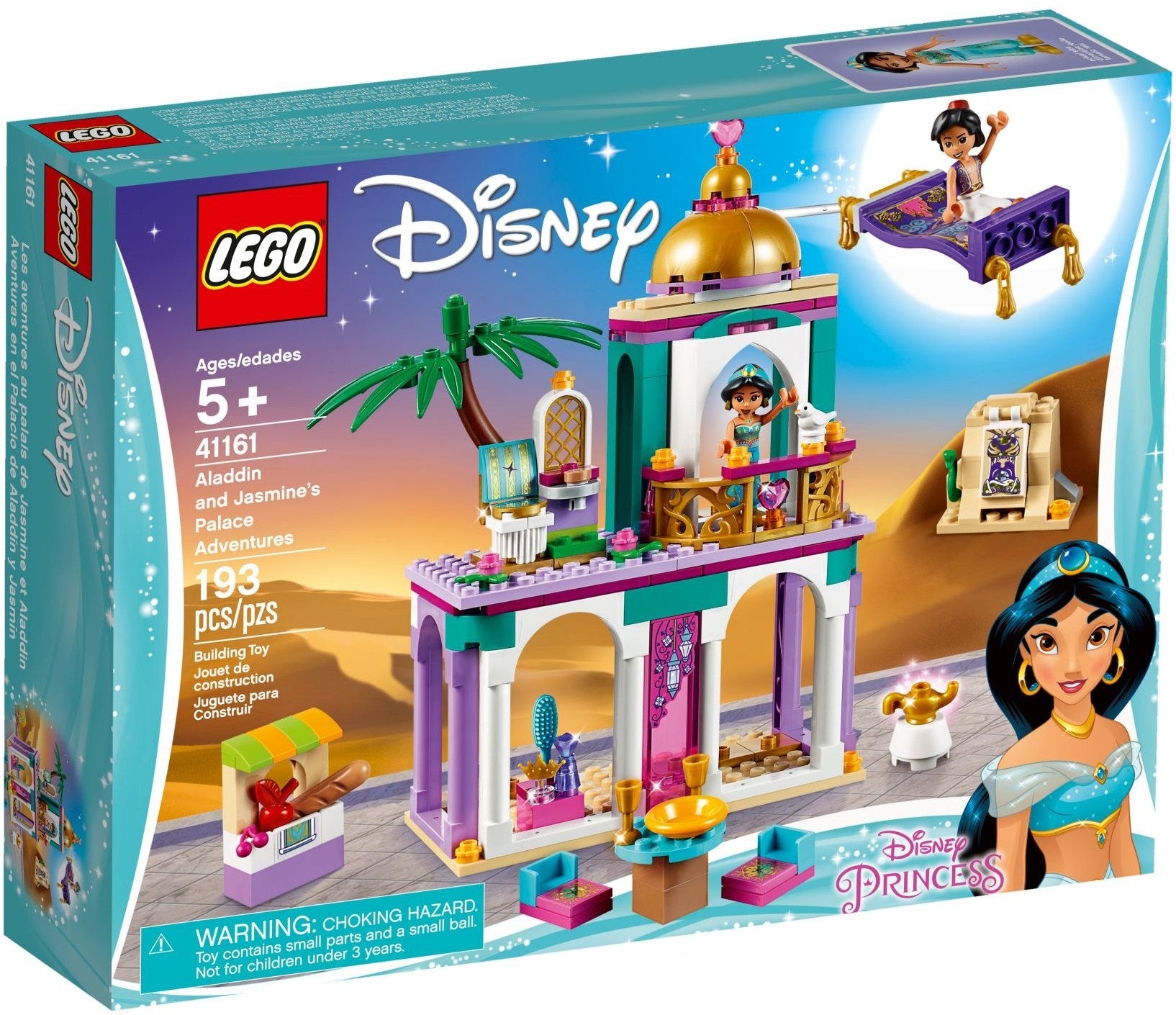 LEGO 41161 Aladdin & Jasmine's Palace Adventures - SuperSaverAU - view 1