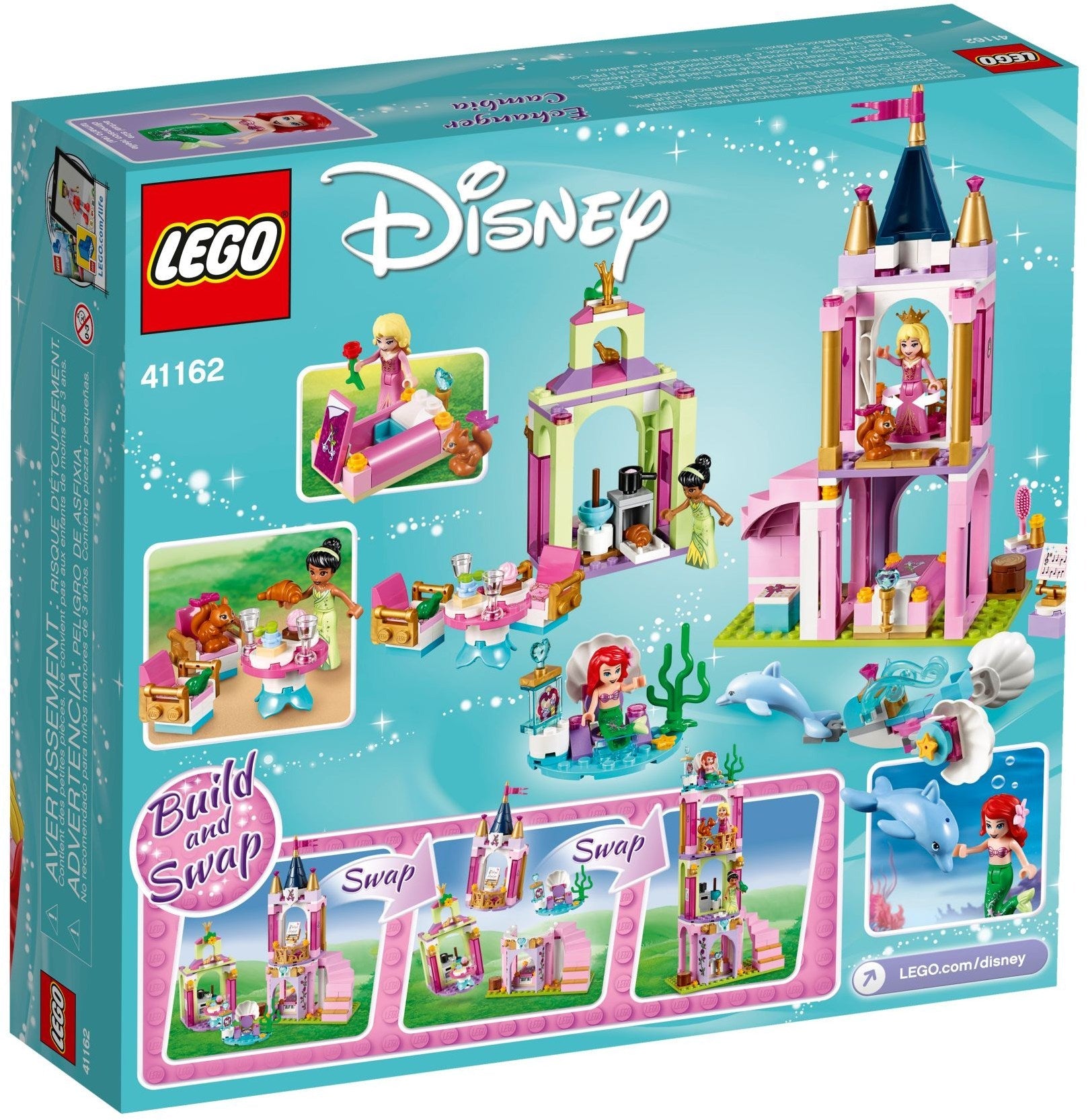 LEGO 41162 Disney Princess Castle Celebration - SuperSaverAU - view 4
