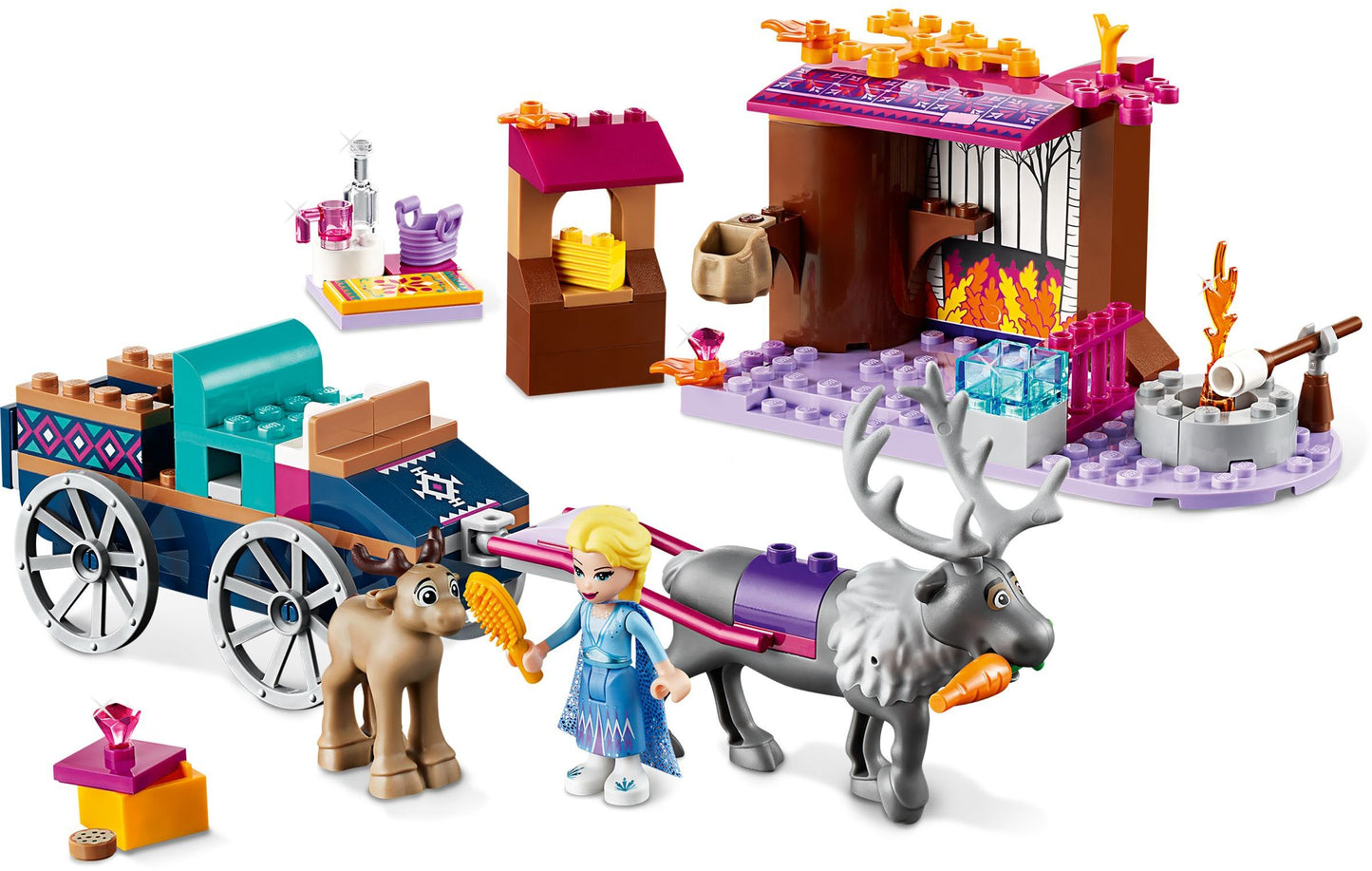 LEGO 41166 Disney Series Frozen 2 Elsa and the Reindeer Carriage- Auzzi Store