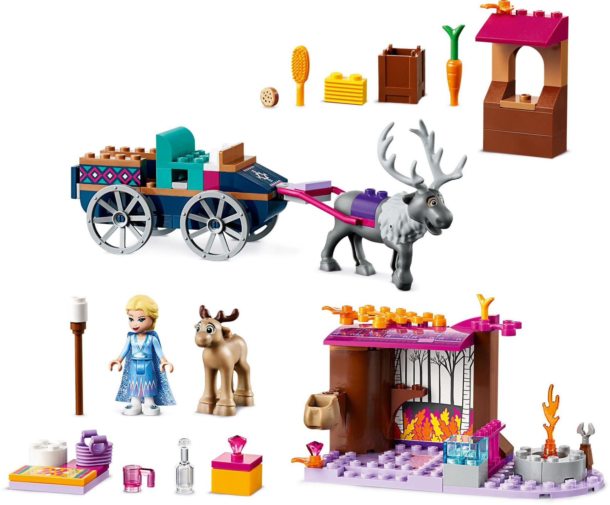 LEGO 41166 Disney Series Frozen 2 Elsa and the Reindeer Carriage- Auzzi Store