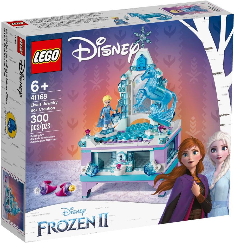 LEGO 41168 Frozen II Elsa's Jewelry Box with Elsa & Nokk - SuperSaverAU - view 1