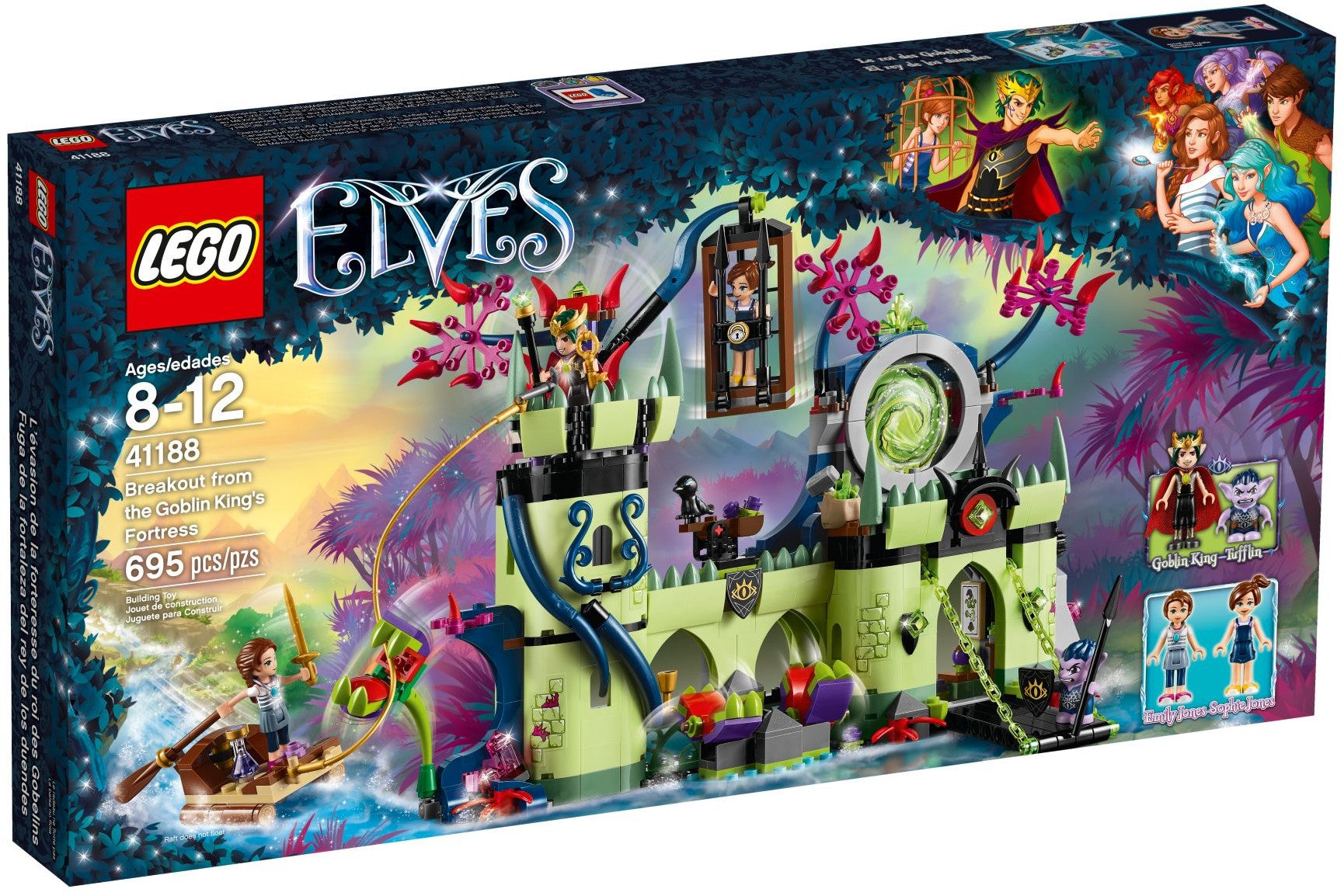 LEGO Elves Breakout from The Goblin King's Fortress 41188 Building Kit- Auzzi Store