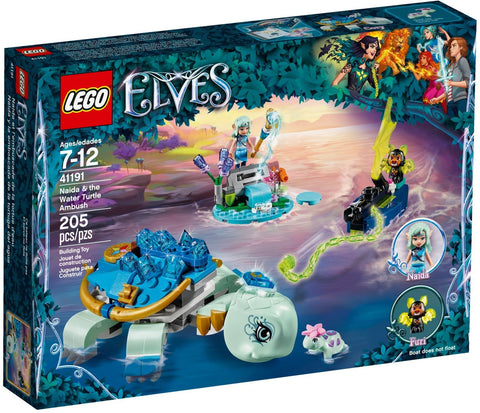 LEGO 41191 Naida & the Water Turtle Ambush Elves Set - SuperSaverAU - view 1