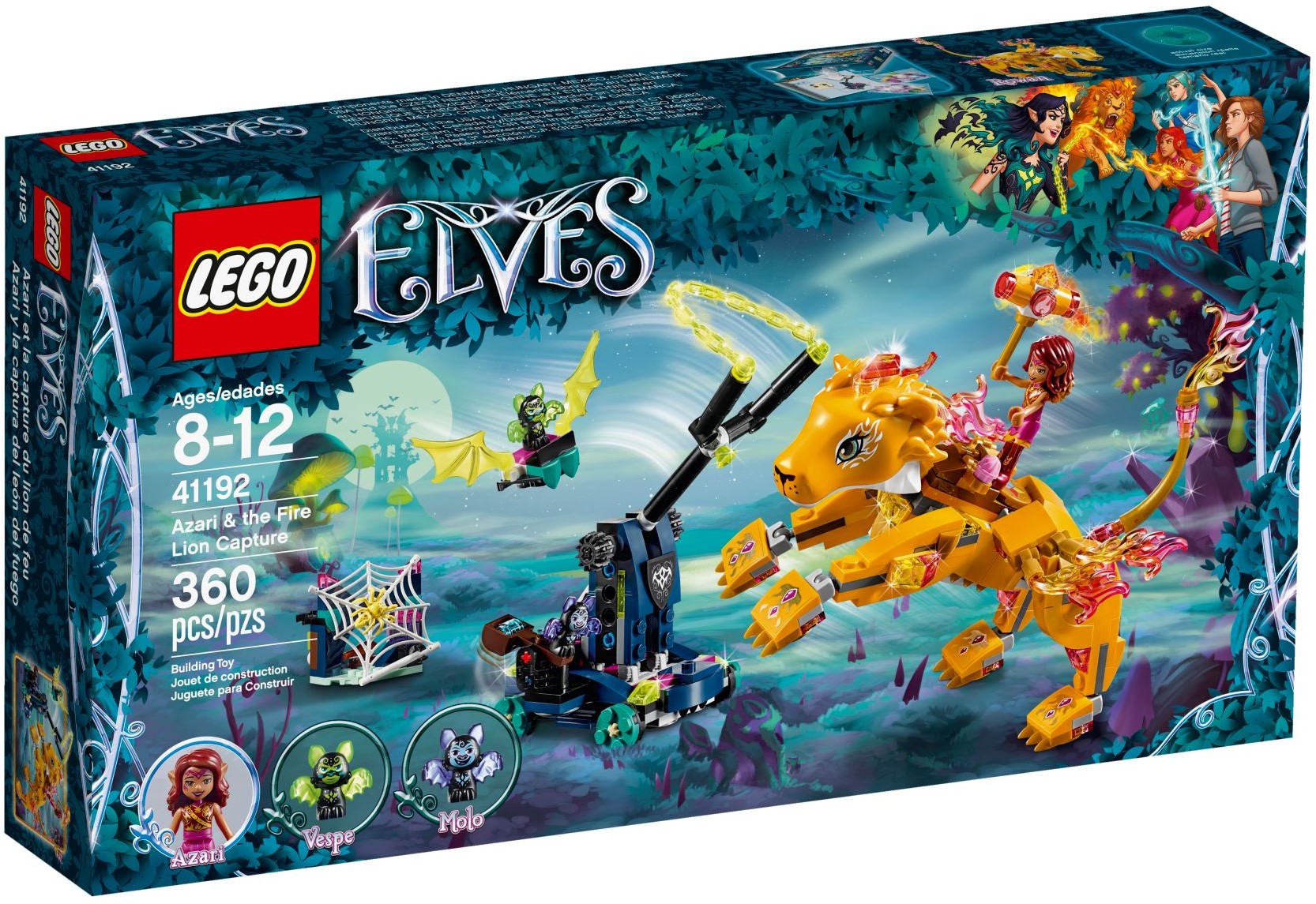 LEGO 41192 Azari & Fire Lion Capture Playset - SuperSaverAU - view 1