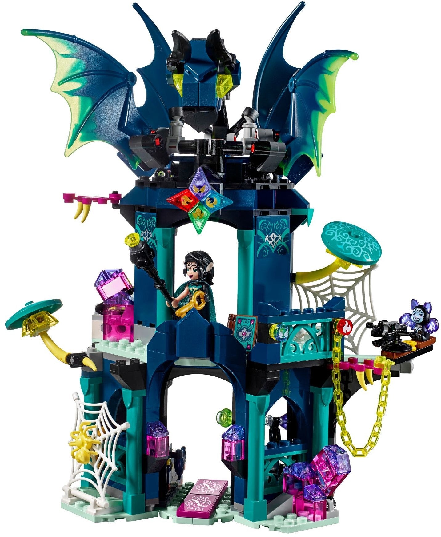 LEGO 41194 Noctura's Tower & Earth Fox Rescue - SuperSaverAU - view 5