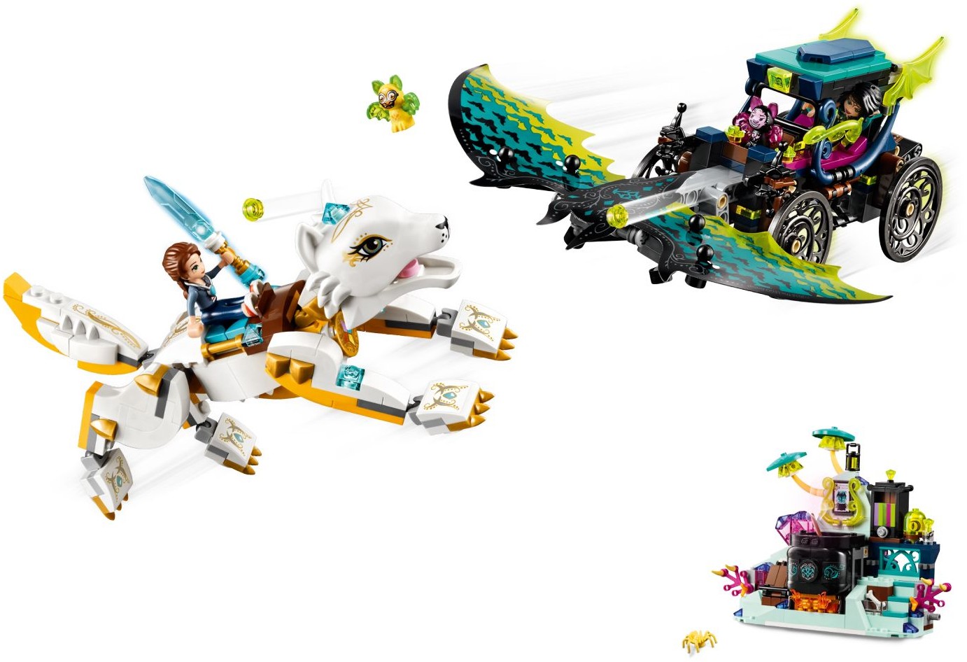 LEGO 41195 Emily & Noctura's Bat Lab Showdown - SuperSaverAU - view 2