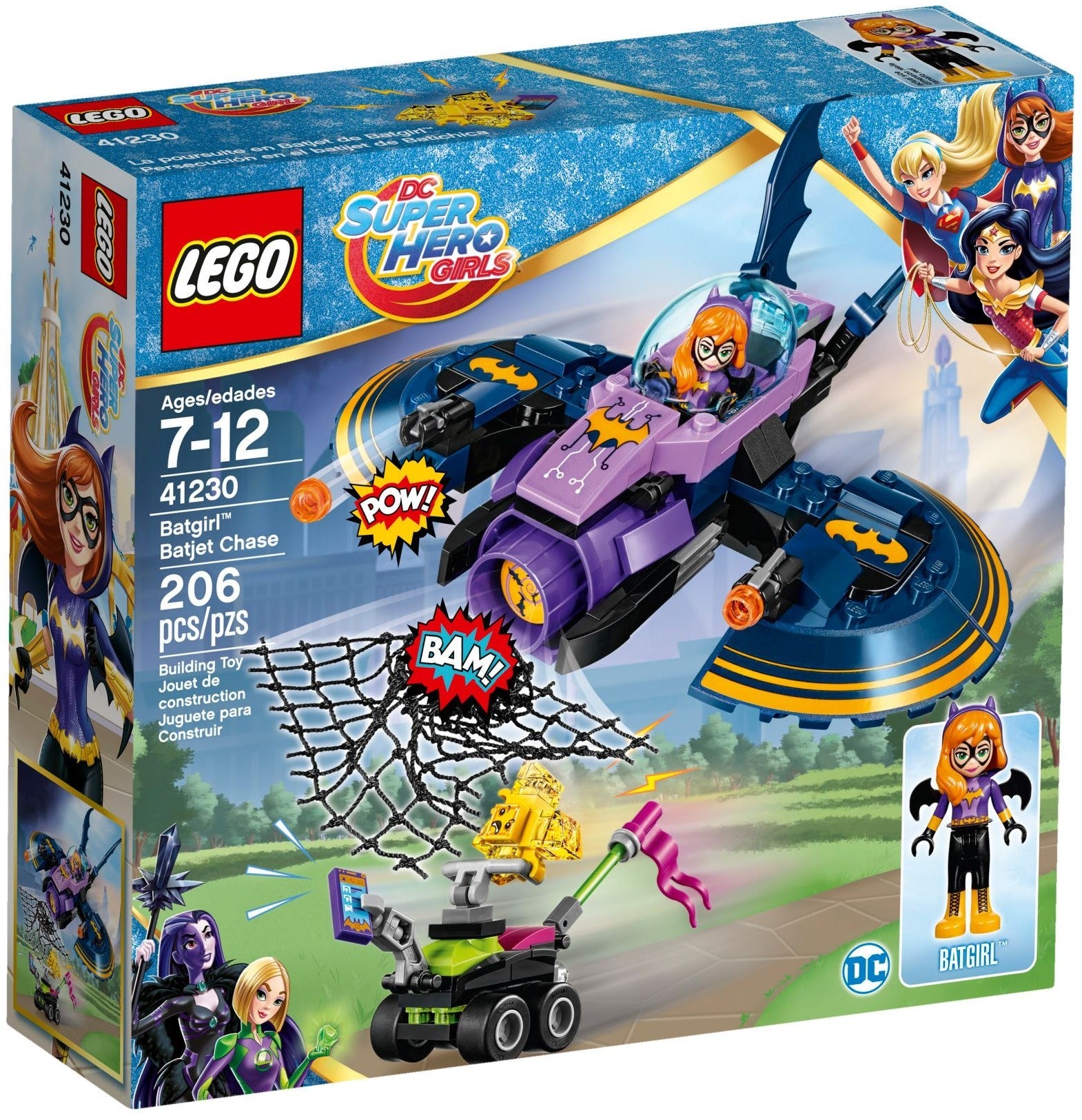 LEGO 41230 Batgirl Batjet Chase: Kryptomite Capture - SuperSaverAU - view 1
