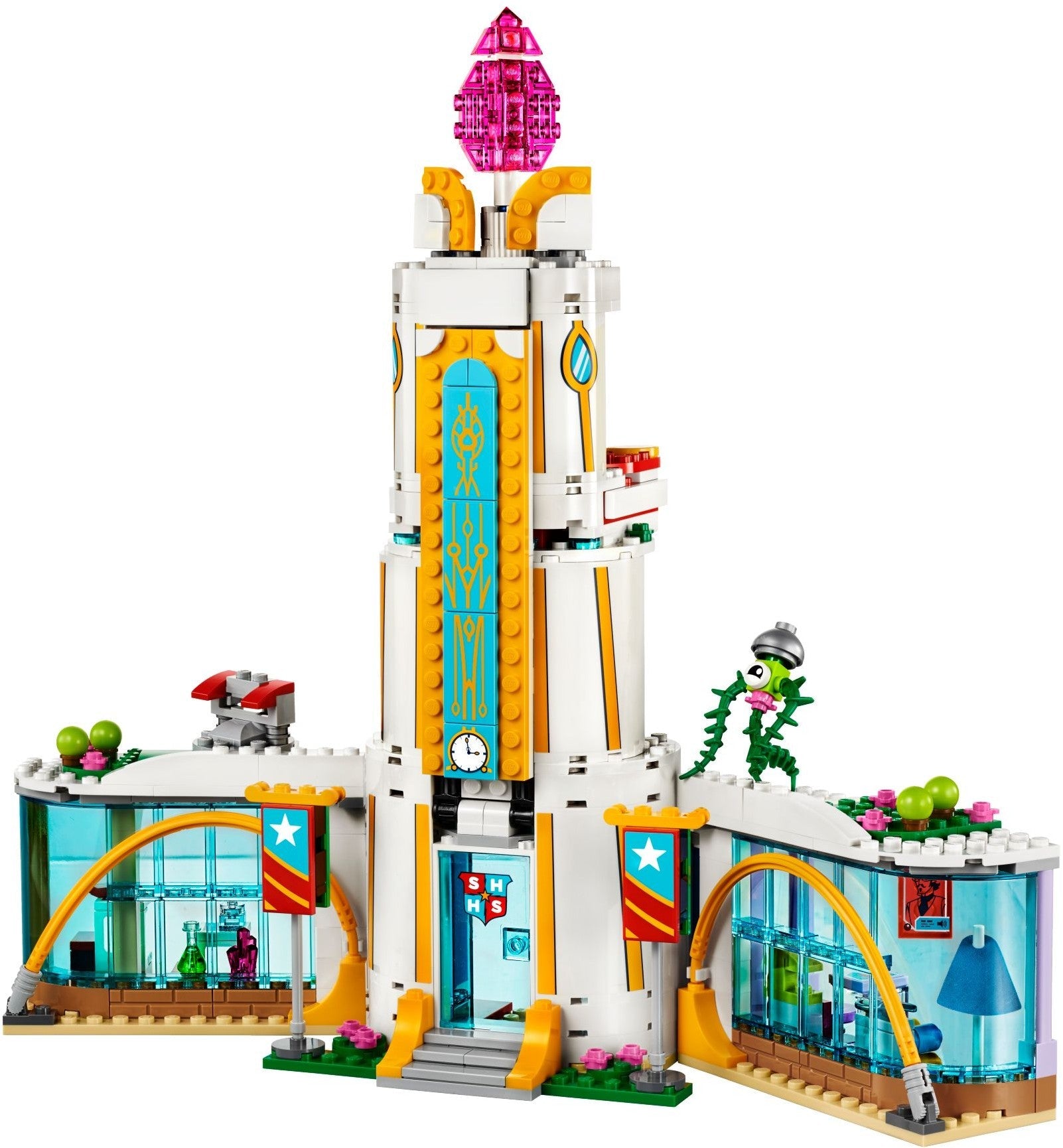 LEGO 41232 Super Hero High School Playset with Supergirl & Poison Ivy - SuperSaverAU - view 6
