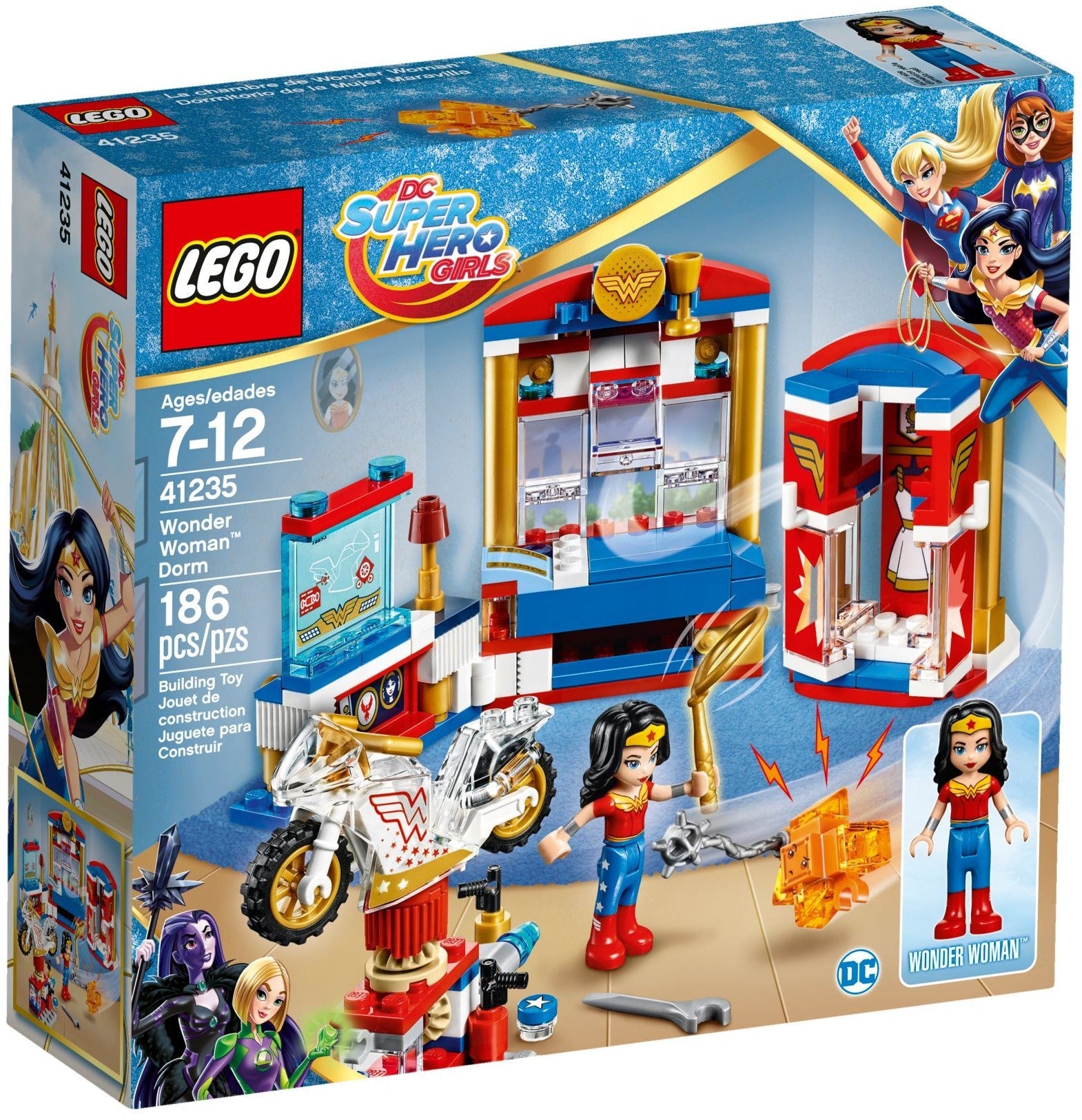LEGO 41235 Wonder Woman Dorm Room & Invisible Motorbike - SuperSaverAU - view 1
