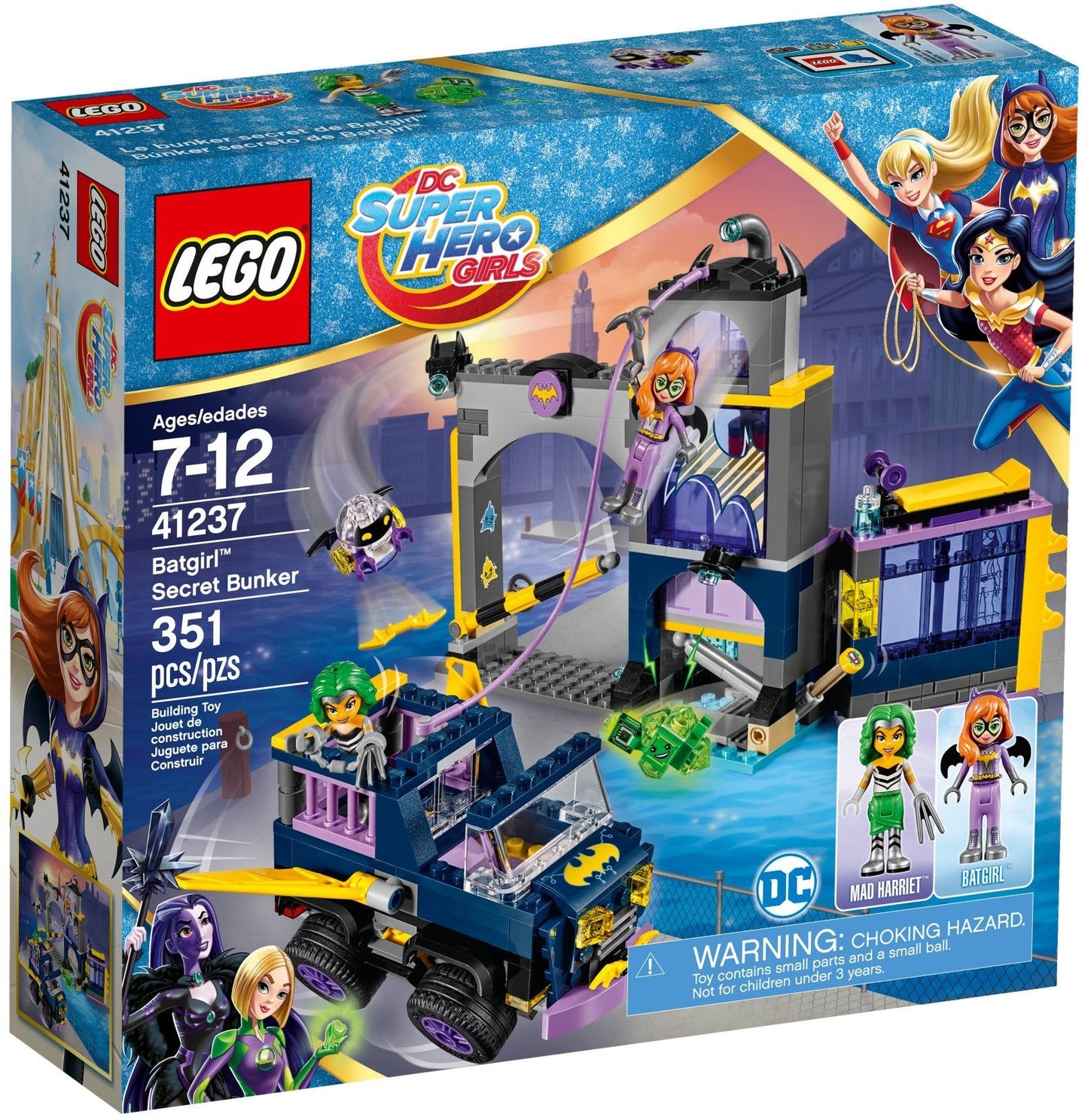 LEGO 41237 Batgirl Secret Bunker Playset with Bat-Bot